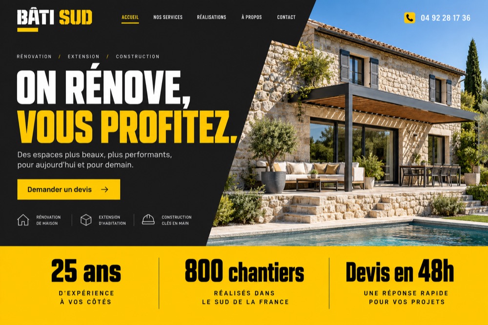 Site Bâti Sud